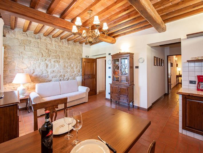 Castello Di Fulignano Soarzio Panoramic Apartment Σαν Τζιμινιάνο Εξωτερικό φωτογραφία