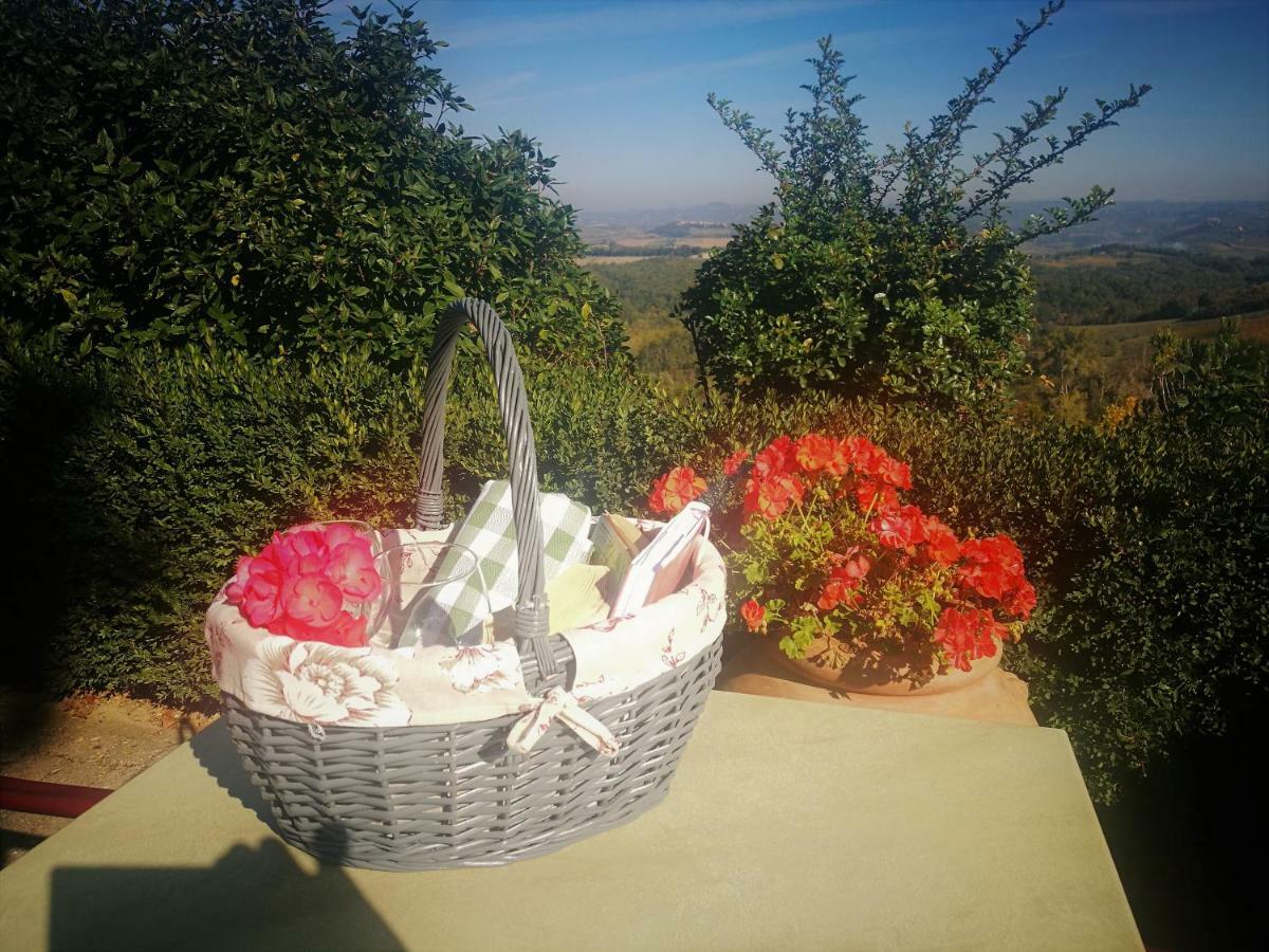 Castello Di Fulignano Soarzio Panoramic Apartment Σαν Τζιμινιάνο Εξωτερικό φωτογραφία
