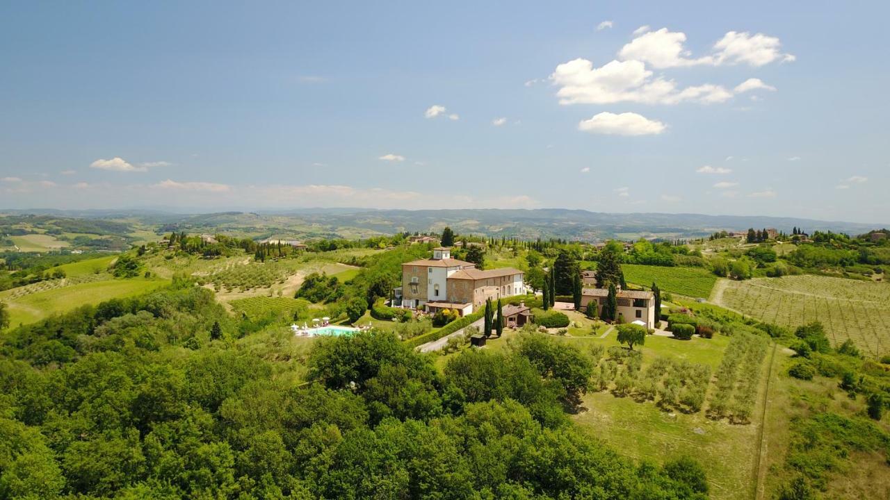 Castello Di Fulignano Soarzio Panoramic Apartment Σαν Τζιμινιάνο Εξωτερικό φωτογραφία