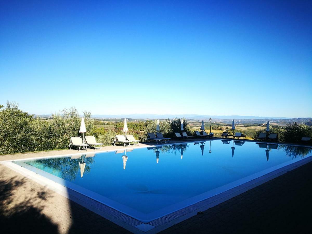 Castello Di Fulignano Soarzio Panoramic Apartment Σαν Τζιμινιάνο Εξωτερικό φωτογραφία