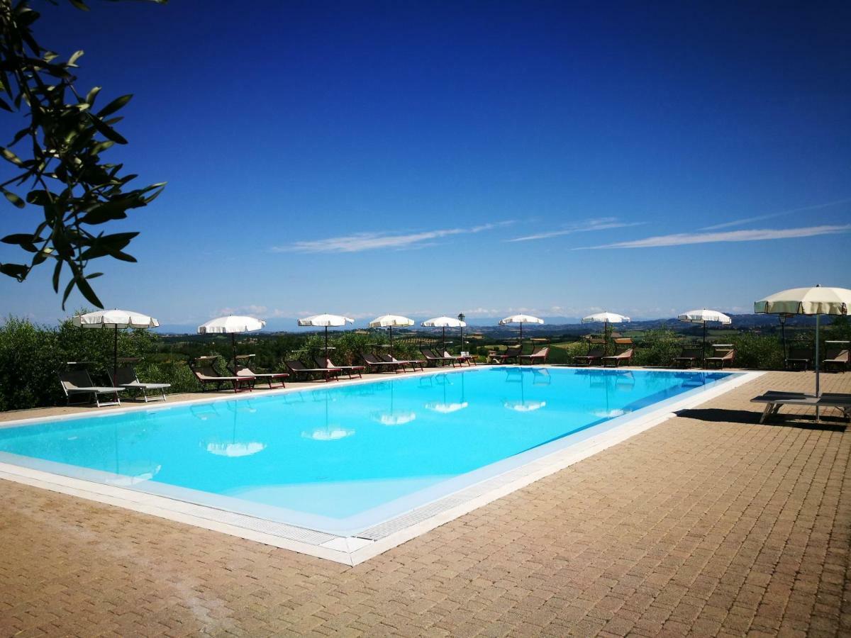 Castello Di Fulignano Soarzio Panoramic Apartment Σαν Τζιμινιάνο Εξωτερικό φωτογραφία