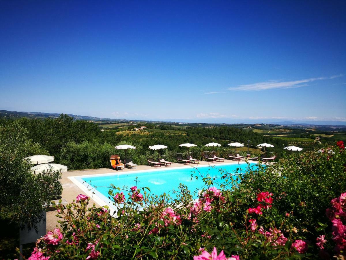Castello Di Fulignano Soarzio Panoramic Apartment Σαν Τζιμινιάνο Εξωτερικό φωτογραφία
